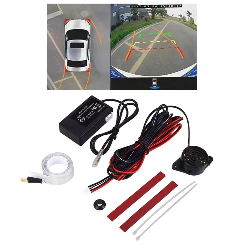 Car Electromagnetic Parking Sensor No Holes\Easy Install Parking Radars Bumper Guard Backup Reversing Parking System