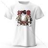 Asian size Sumo Cat Print 100 Cotton TShirt Soft Breathable Round Neck Short Sleeve Tee Unisex Fun Cultural Style