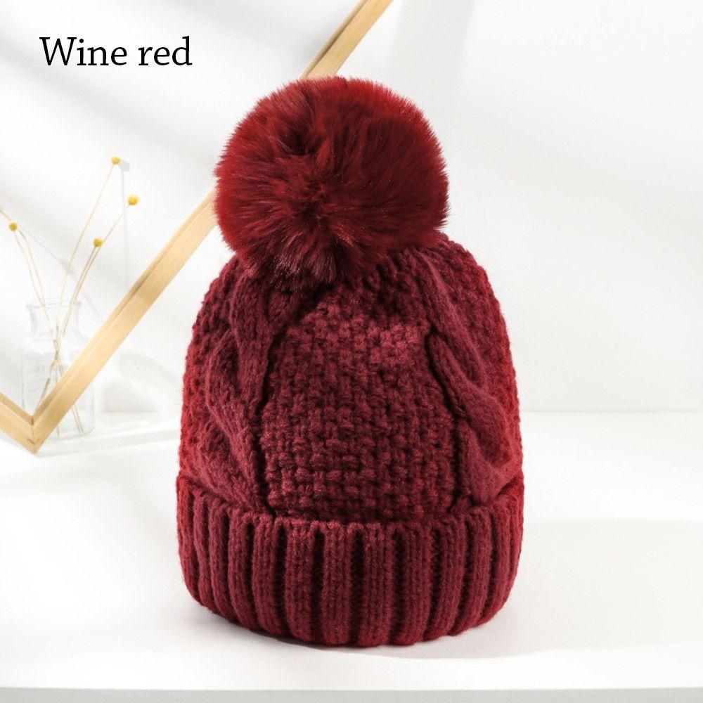 Keep Warm Knitted Cap Ear Protection Beanie Hats Outdoor Winter Hat for Men Women