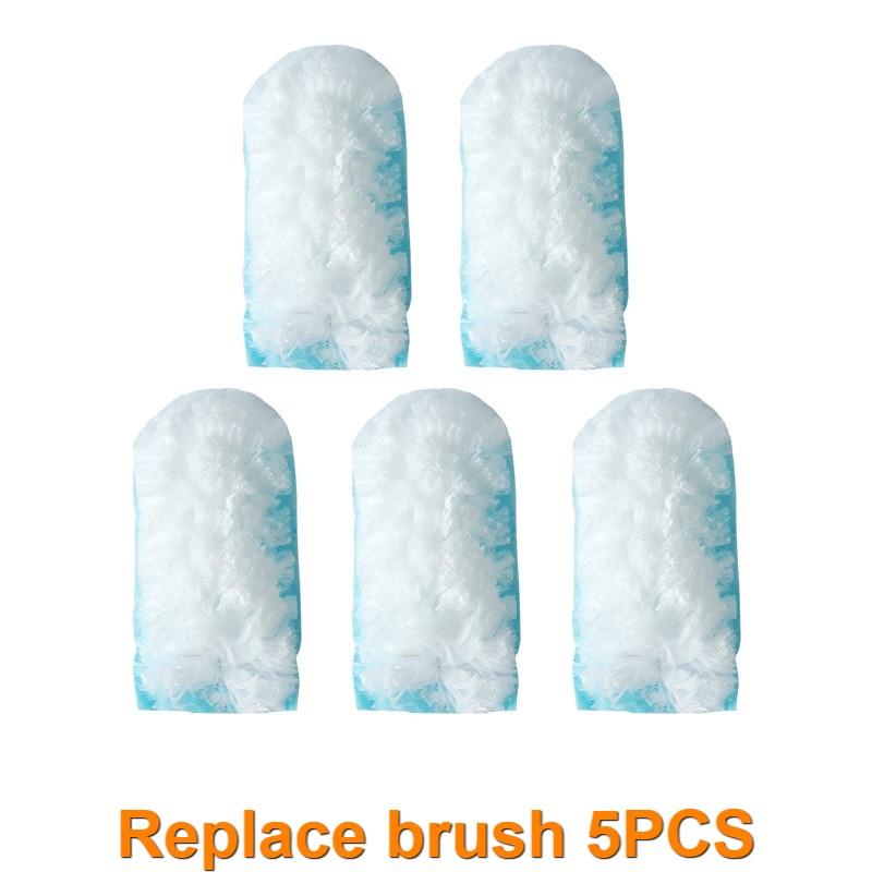 3108 Электростатическая метелка для удаления пыли Бытовая уборка Подметание пыли Волокнистая насадка Кисть Пылезащитная Адсорбция