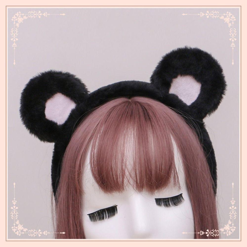 Lolita Cute Hairband Lovely Hair Hoop Fluffy Adorn Party Headdress Women Girl