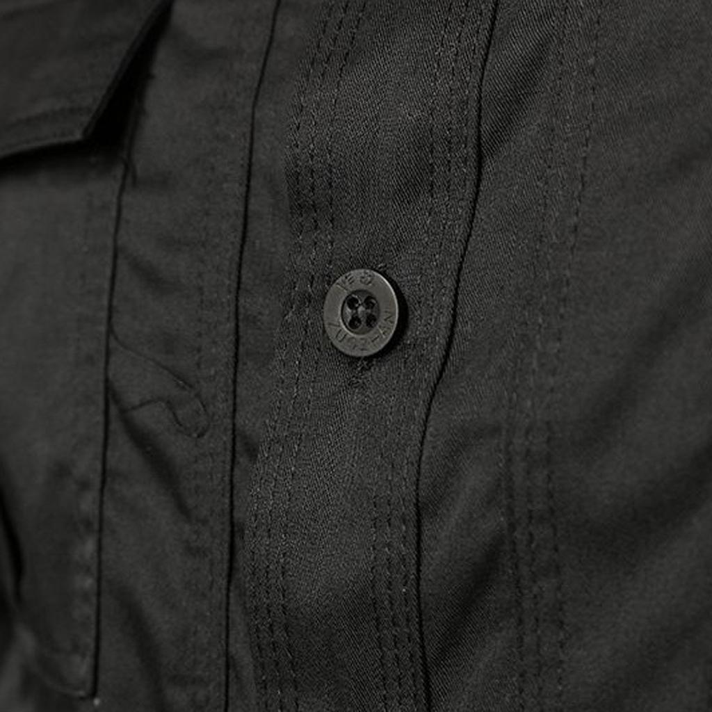 Черная униформа, униформа охранника, одежда для семинаров, тренировок на открытом воздухе, водонепроницаемая, лето, осень, длинный рукав