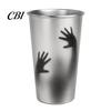 Funny Party Favor Drinkware Thermochromic Color-Changing Cup, Horror Theme Cold Drink Durable Non Fragile Metal Cup Tumbler, Wide Mouth Mug