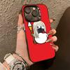 M-Mi xue Snow k-King Phone Case For iPhone 17,16,15,14,13,12,11 Plus,Pro Max,XS,Colored Silver Plated Inside Cover