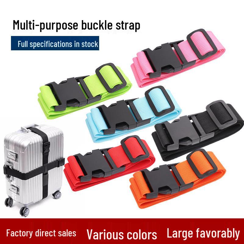 Ремень для багажа с пряжкой для усиления чемодана и фиксации при путешествиях