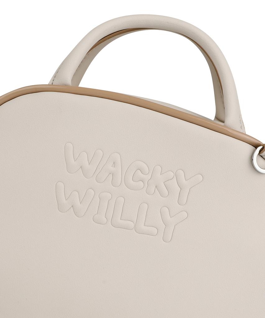 Сумка-тоут Wacky Willy Lily с ручкой-объемом Цвет: Слоновая кость