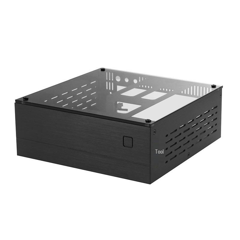XQBOX A01 HTPC ITX Мини-корпус: Компактный горизонтальный промышленный блок управления