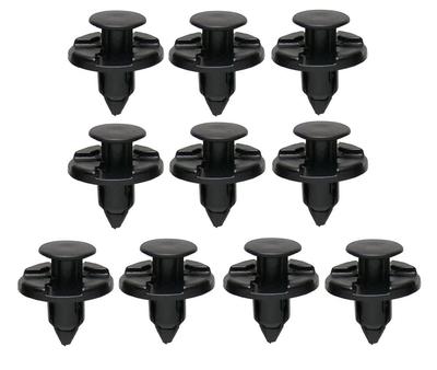 Nissan Daihatsu 01553-09321/90044-68320-000 44-2017 Пластиковые крепежные клипсы для отделки, Крепежи для внутренних панелей, Набор из 10 штук, Черный