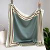 70 * 70cm New Silk Small Square Scarf For Women'S Neck Protection Professional Scarf Versatile Hair Tie Headscarf Scarf