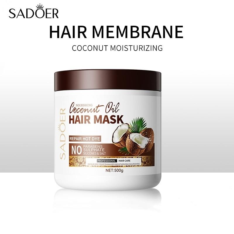 Hair Conditioner Coconut Moisturizing Hair Mask Hairstyle Improves Frizz and Repairs