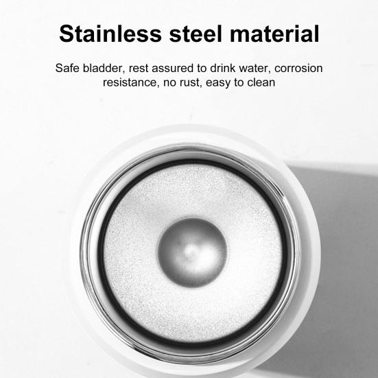 Вакуумный стакан из нержавеющей стали с зажимом для трубочки, с двойной изоляцией, для горячих и холодных напитков