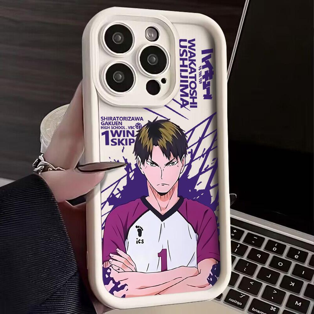Чехол для телефона Haikyuu Волейбол Аниме Для Samsung A03 A04 A05S A10S A11 A12 A20S A21S A13 A14 A54 A34 A53 A33
