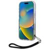Karl Lagerfeld Zebra With Cord - Etui Iphone 16 Pro (Fioletowy)