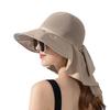 Sun Sun UV Protection Shade Wide Brim Chin UV Sun 8210 [LeafIn] Women's Hat, Hat, Hat, Hat, Hat, Hat, Strap, Protection, Mesh, Breathable, Summer,