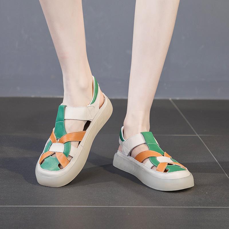 New Style Sandals Flat Shoes Soft-soled Maternity Shoes Beach Shoes