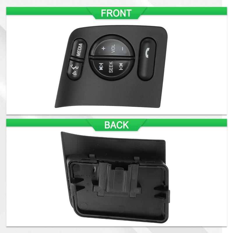 DC3T9E740CAW Volume Audio Phone Media Seek Control Switch Button 6 P for Ford F-250 F-350 2011-2014