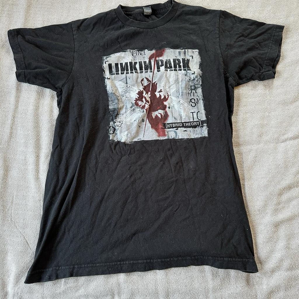 Футболка Linkin Park Hybrid Theory Мужская Размер S Черная Hot Topic Ну-металл Группа Футболка