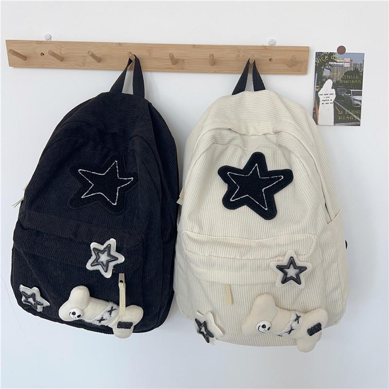 Star Backpack: Large Capacity, Lightweight Travel Bag for Middle & High School Students