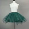 Women Tulle Skirt 50s Tutu Petticoat Elastic Waist Short Ballet Crinoline Petticoat Carnival Costume Underskirt
