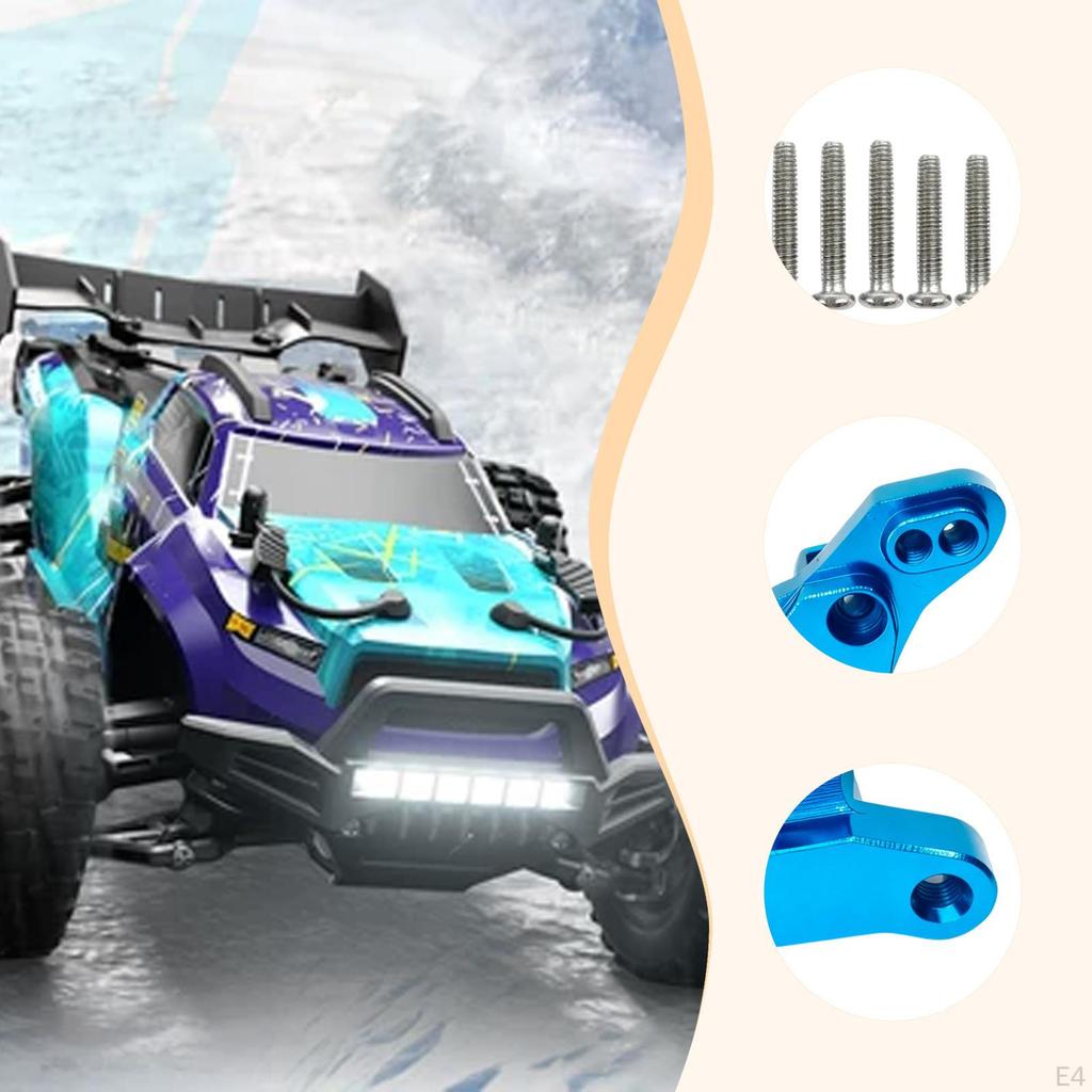 2 Aluminum Alloy Shock Absorber Mounts for 1:16 Scale RC Cars. Easy Installation. Directly Replaces