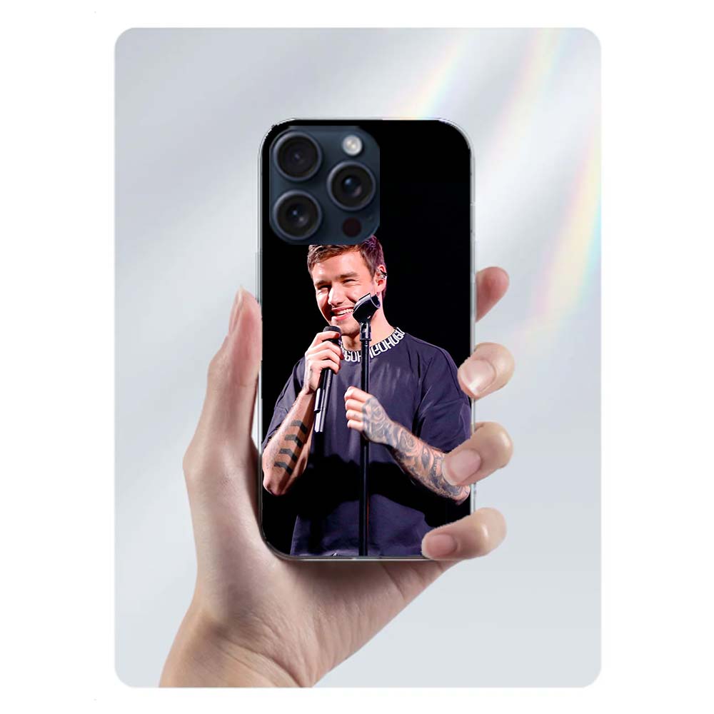 Чехол для телефона Singer L-Liam P-Payne Clear Для Iphone 17 Air 16 Pro Max 15 Pro 14 Plus 17E 16E 11 13 12 Mini Чехлы Fundas Cell