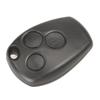 1Pc Black Car Key Case Replacement Case Button Remote Control Cover Keychain For Renault Dacia Modus Clio 3 Twingo Kangoo 2