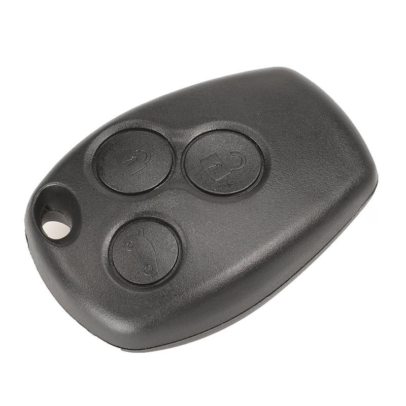 1Pc Black Car Key Case Replacement Case Button Remote Control Cover Keychain For Renault Dacia Modus Clio 3 Twingo Kangoo 2