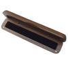 1PCS Wooden Folding Pen Case Gift Box Set - Eco-Friendly Desk Organizer for Business, Office Supplies with Magnetic Closure