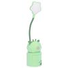 Kids Reading Light Cute Design USB Charging Warm Light 360 Degrees Gooseneck Adjustment Safe Material Kids LampGreen