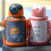 with Straw Kids Thermos Bottle 480ml Thermal Water Bottle Children's Water Kettle  for Toddlers