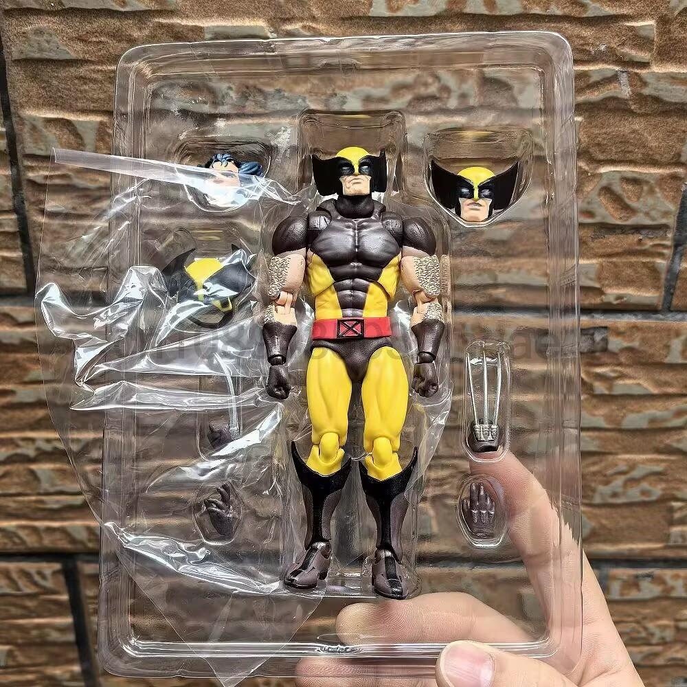 CT Toys Фигурка Дэдпул 3 Фильм Росомаха Mafex 096 138 Коричневая Комикс Версия Фигурка Действия Люди Икс Статуя Модель Игрушки Крутая Кукла Подарок