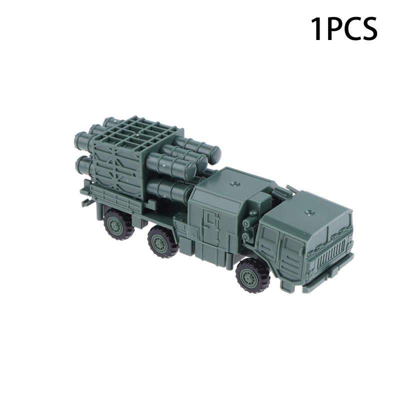 1/144 Китайский зенитно-ракетный комплекс HQ-16 4D сборная модель-шасси Песочный стол Игрушка Не требует клея