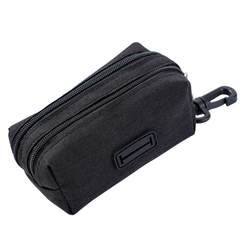 Double Zipper Pet Waste Bag Dispenser Cleaning Tools Pet Treat Bags Pet Waste Bags Carrier Outdoor
