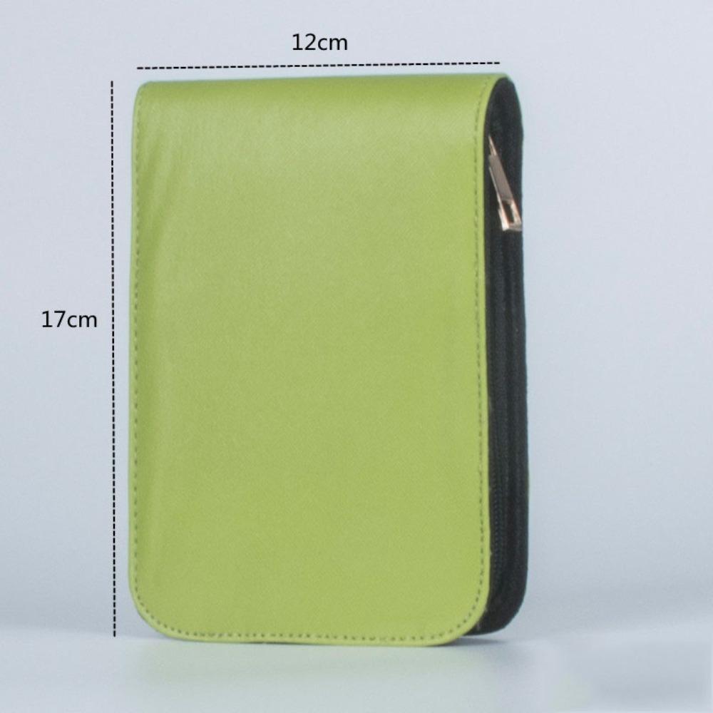 PU Leather Large Capacity Fountain Pencil Case Pen Container Bag High Appearance Pen Storage