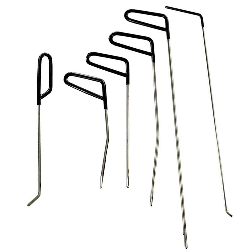 Набор монтировок для беспокрасочного удаления вмятин на автомобиле: Инструменты для удаления вмятин и выпуклостей