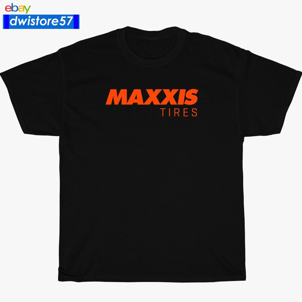Футболка с логотипом Maxxis Tires Много цветов от S до 5XL Сделано в США Унисекс