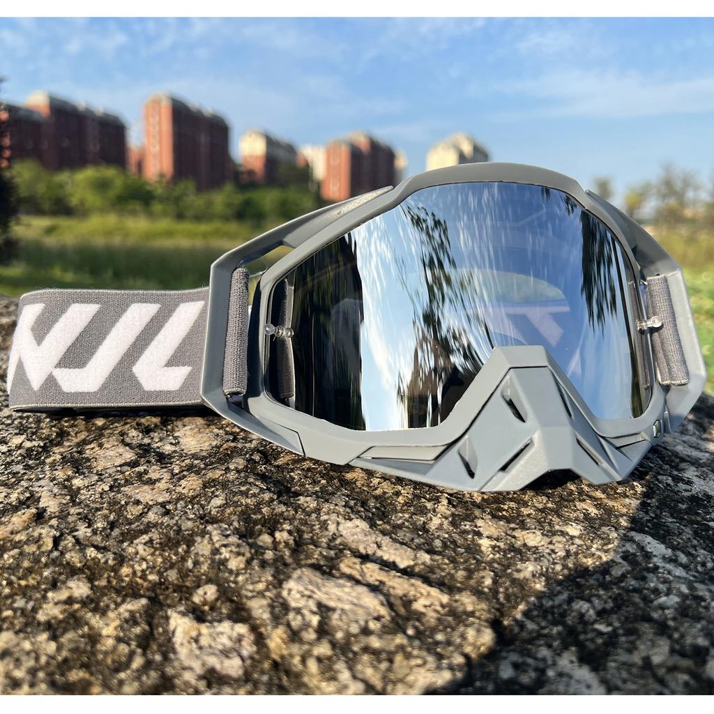 Очки для мотокросса WJL, очки для мотоциклистов, солнцезащитные очки, MTB MX ATV, силиконовые противоскользящие, высококачественные, ветрозащитные очки для велоспорта