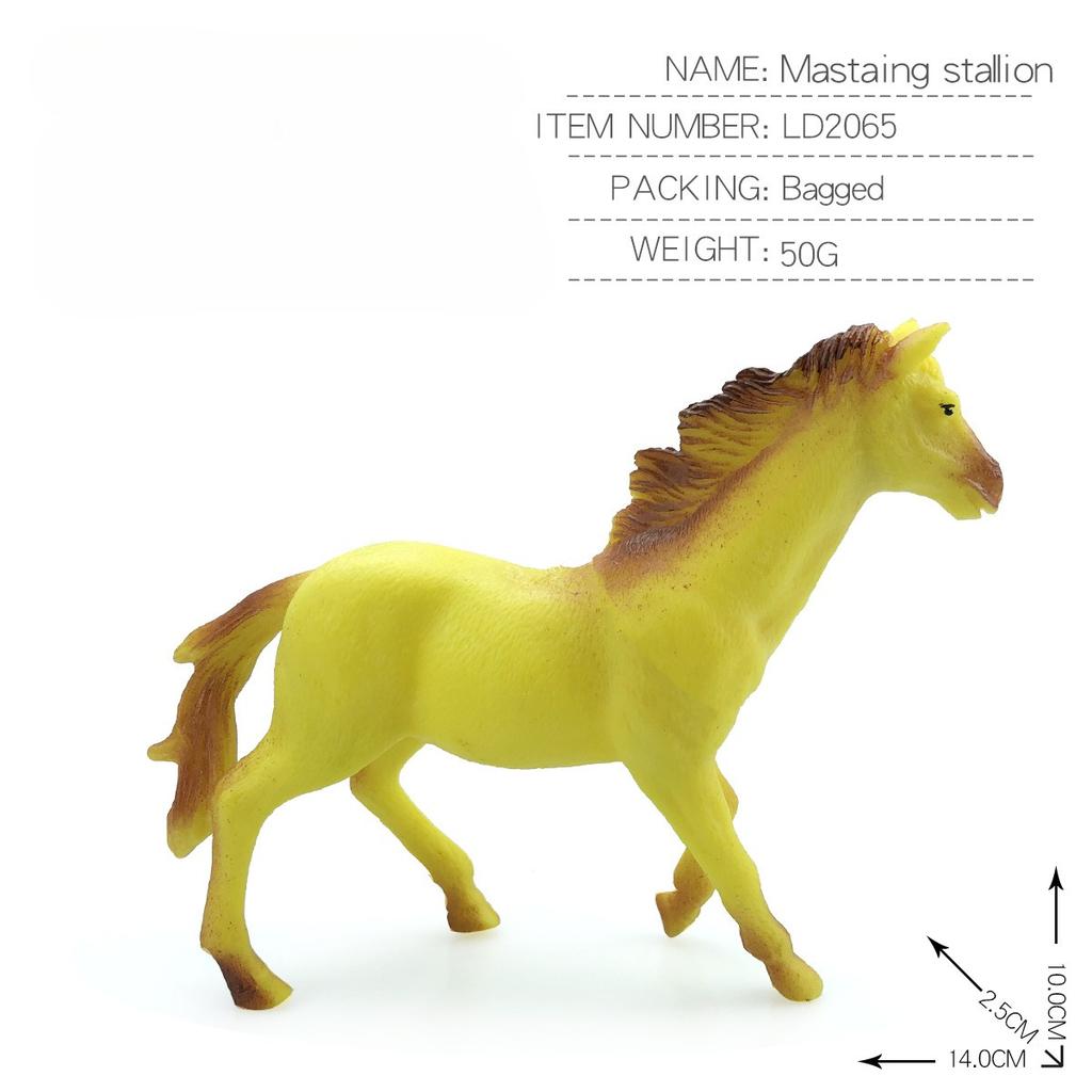 Имитация животных Модели лошадей Жеребята Скакуны Черные лошади Тысячемильные лошади Дикие лошади Детские познавательные игрушки Украшения в виде моделей животных