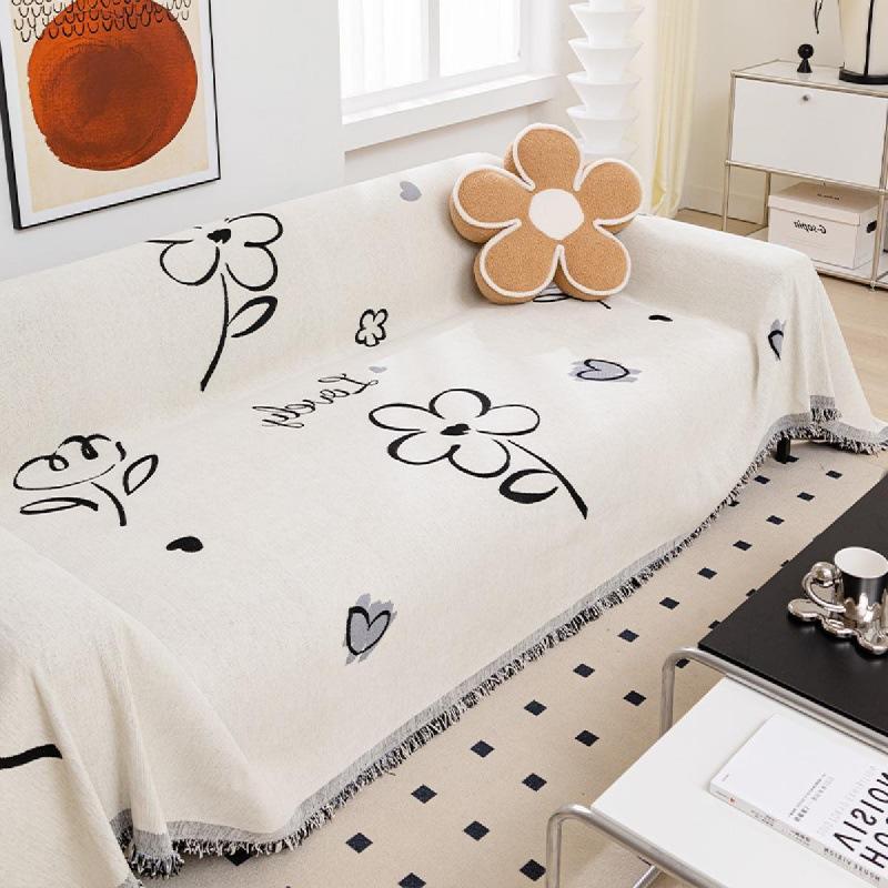 Chenille Sofa Cover Cloth Four Seasons Universal Sofa Cover Cloth Full Cover Sofa Cushion Blanket Prevention