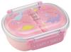 Детский ланч-бокс Skater, Пушистый, 360 мл, Дизайн Happy & Smile, для девочек, Сделано в Японии (QAF2BAAG-A)