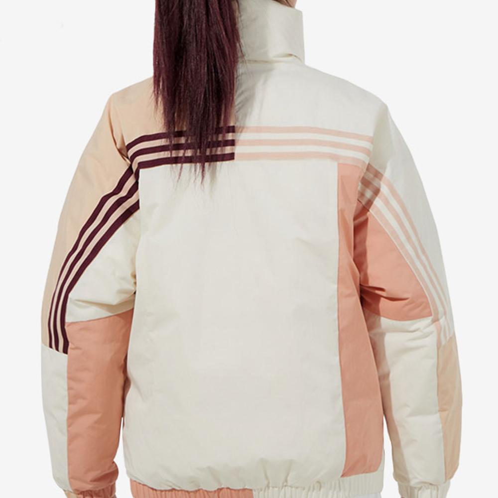 adidas Женская зимняя пуховая куртка, цвет экрю, артикул H23070