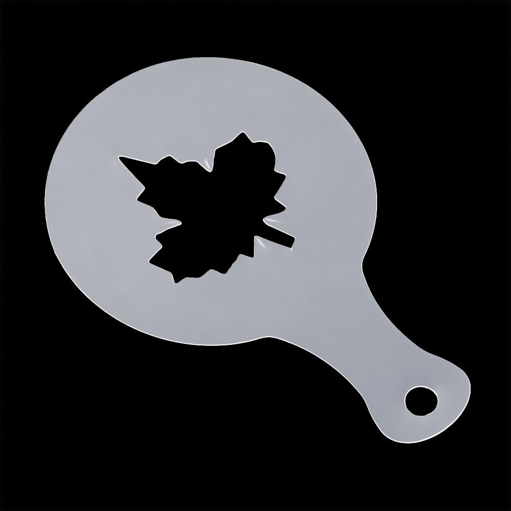 16pcs DIY Cake Latte Decorating Coffee Art Stencils Cappuccino Foam Tool