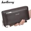 Men Clutch Business Card Holder Wallets Leather Fashion Zipper Long Style Wallet Purse