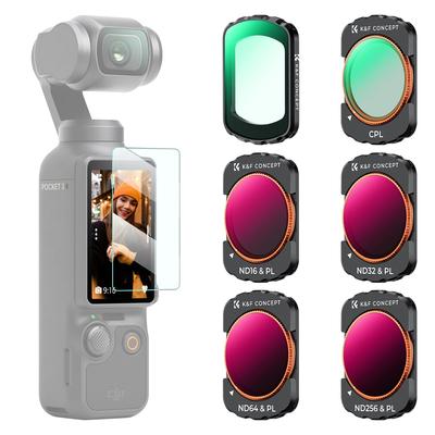 Концептуальный магнитный фильтр для DJI OSMO Pocket 3 Улучшение контраста Удаление отражений Ослабление света Защита объектива Высокая светопропускаемость 28 слоев
