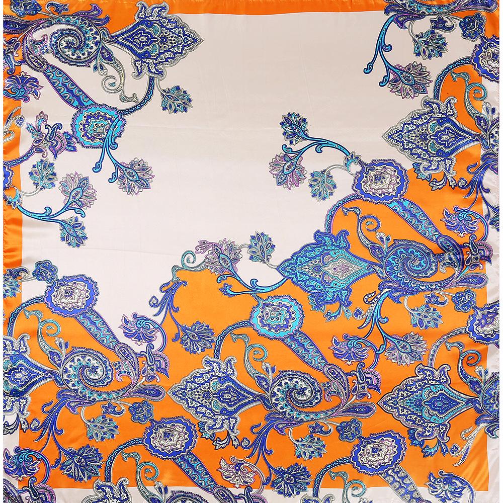 High-quality Luxurious Silk Scarves Headband Scarfs Neck Scarf For Women Chain Silk Scarf Women's Decorative Shawl