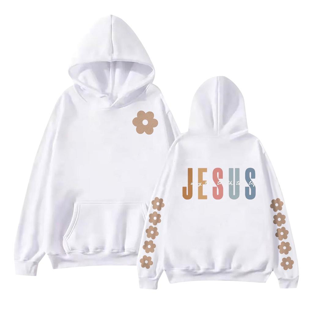 Женская мода с принтом, длинный рукав, свободная толстовка, верхняя часть, осенняя толстовка с капюшоном