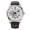Automatic Watch Modern Skeleton Mechanical Made In Japan 2 Year Domestic Manufacturer Warranty Open Heart White Silver [Orient Star]