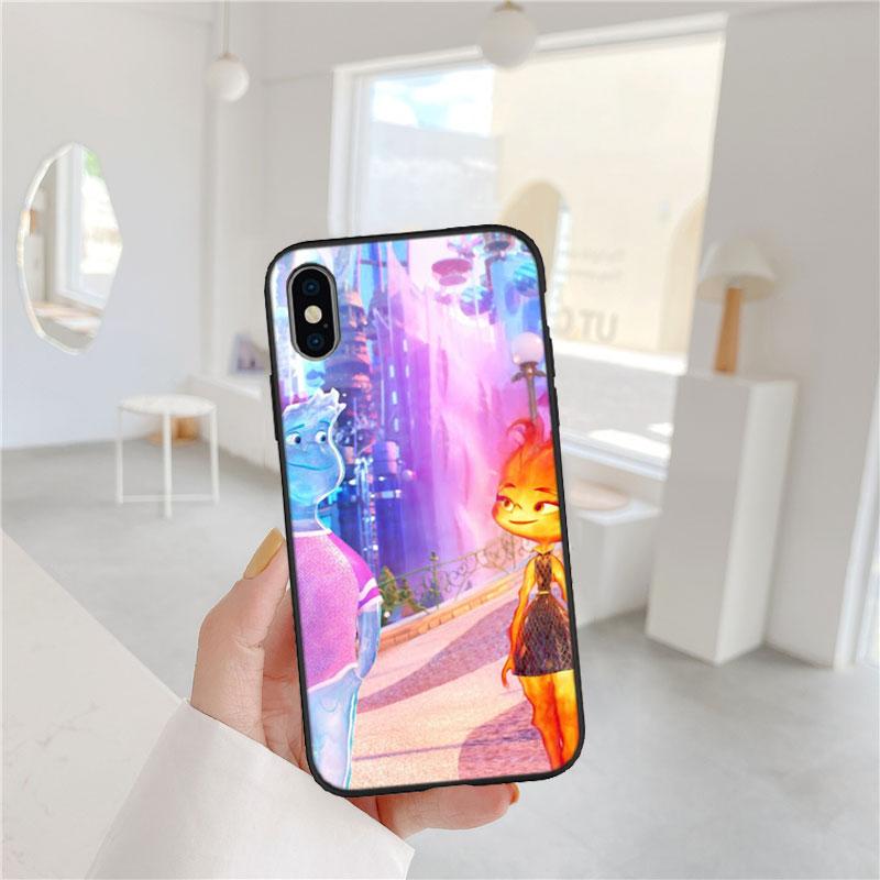 CJ39 Disney Elemental Soft Shell Phone Case for Samsung Galaxy Note 10 20 S23 S24 S25 Ultra FE Plus Edge Lite A02S A35 A07 A17