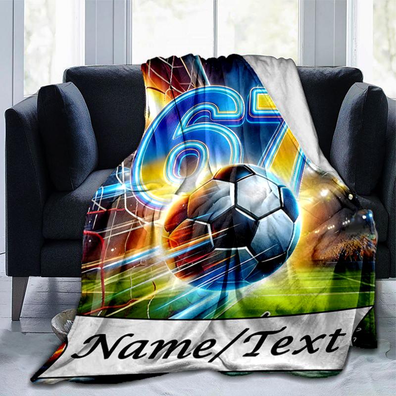 1PC Custom Name Times" outdooor Flannel blankets Throw Blanket All-Season Throw Gift Bedspread for Couch, Bed, Camping Holiday Birthday gift
