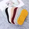 Women Breathable Non-slip Ankle Hosiery Low Cut Boat Socks Cotton